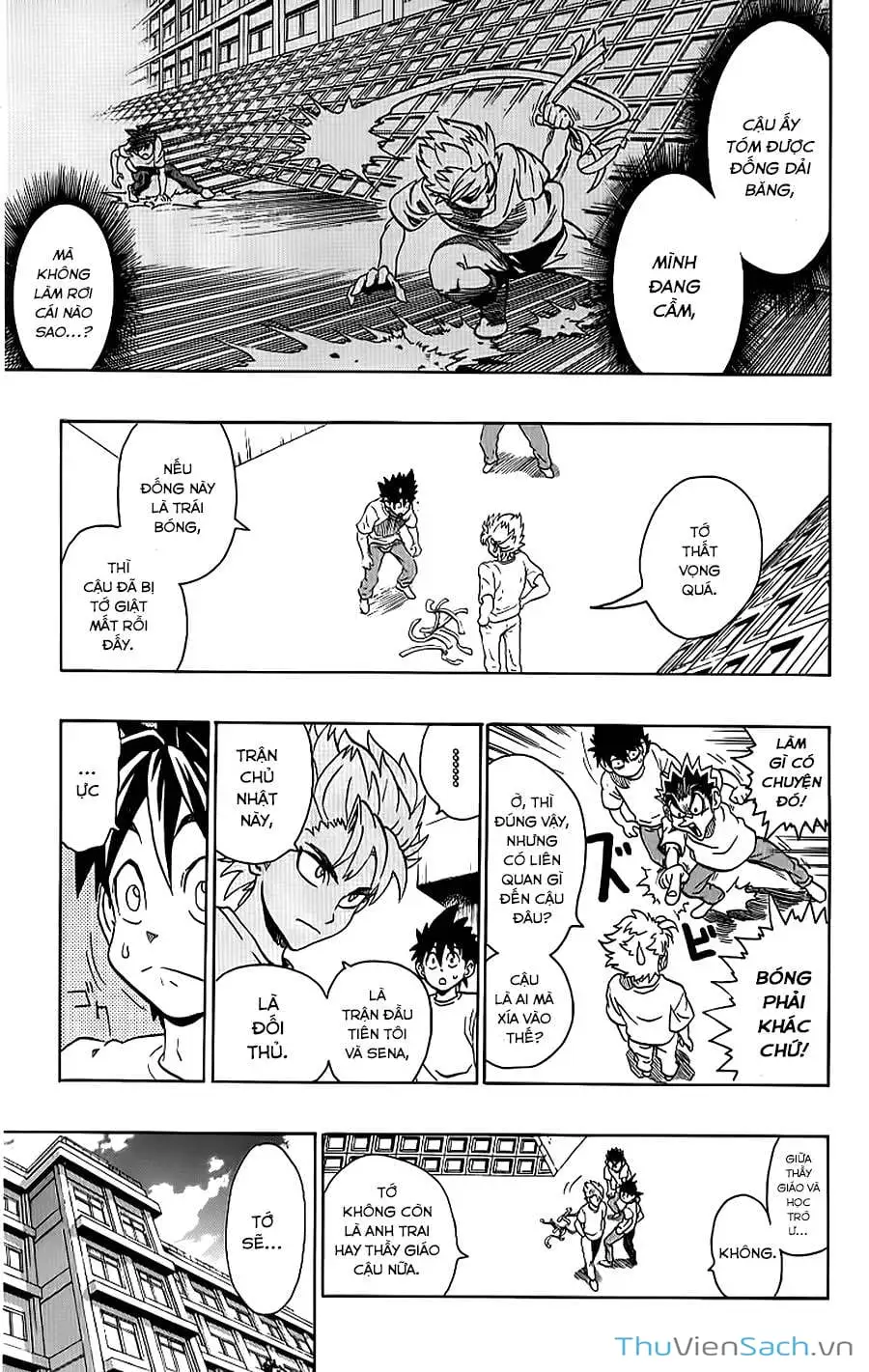 Truyện Tranh Lá Chắn Mắt - Eyeshield 21 trang 6