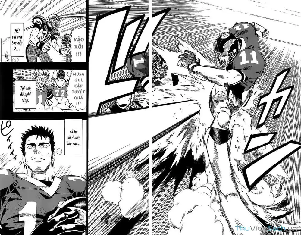 Truyện Tranh Lá Chắn Mắt - Eyeshield 21 trang 6
