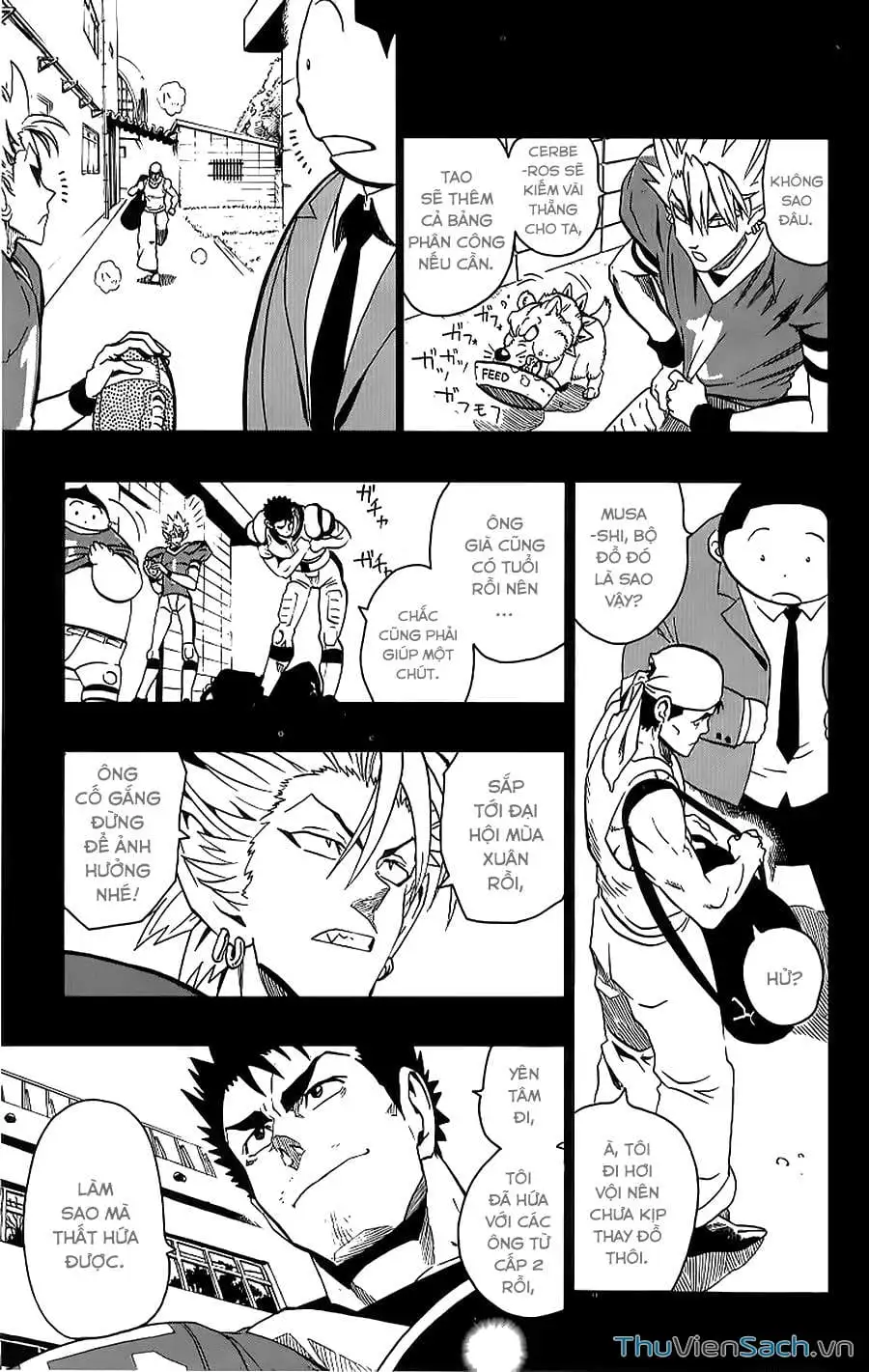 Truyện Tranh Lá Chắn Mắt - Eyeshield 21 trang 6