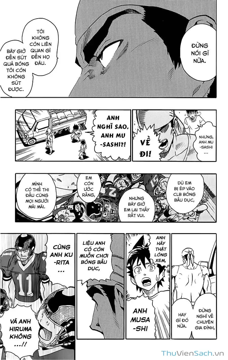 Truyện Tranh Lá Chắn Mắt - Eyeshield 21 trang 6