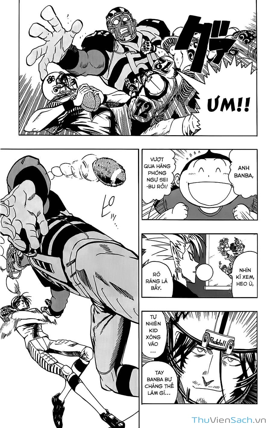 Truyện Tranh Lá Chắn Mắt - Eyeshield 21 trang 6