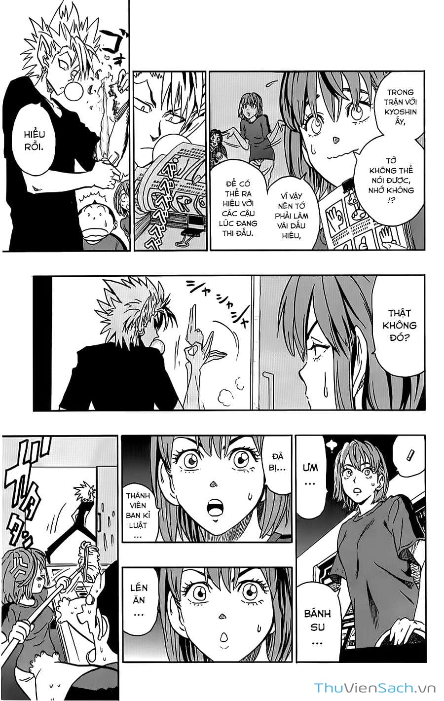 Truyện Tranh Lá Chắn Mắt - Eyeshield 21 trang 6