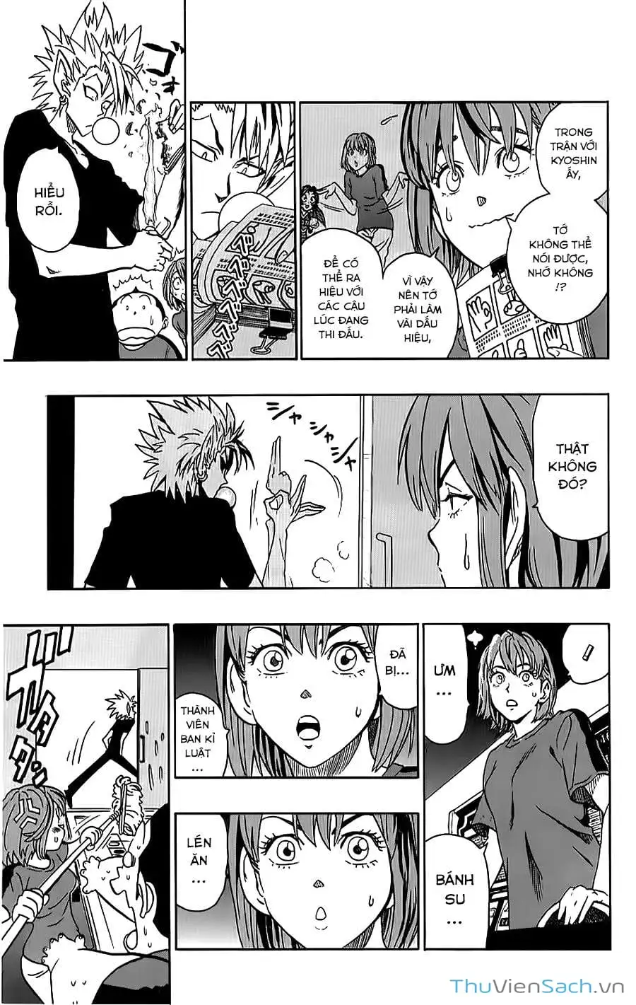 Truyện Tranh Lá Chắn Mắt - Eyeshield 21 trang 6