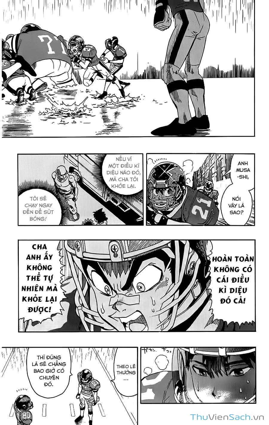 Truyện Tranh Lá Chắn Mắt - Eyeshield 21 trang 6