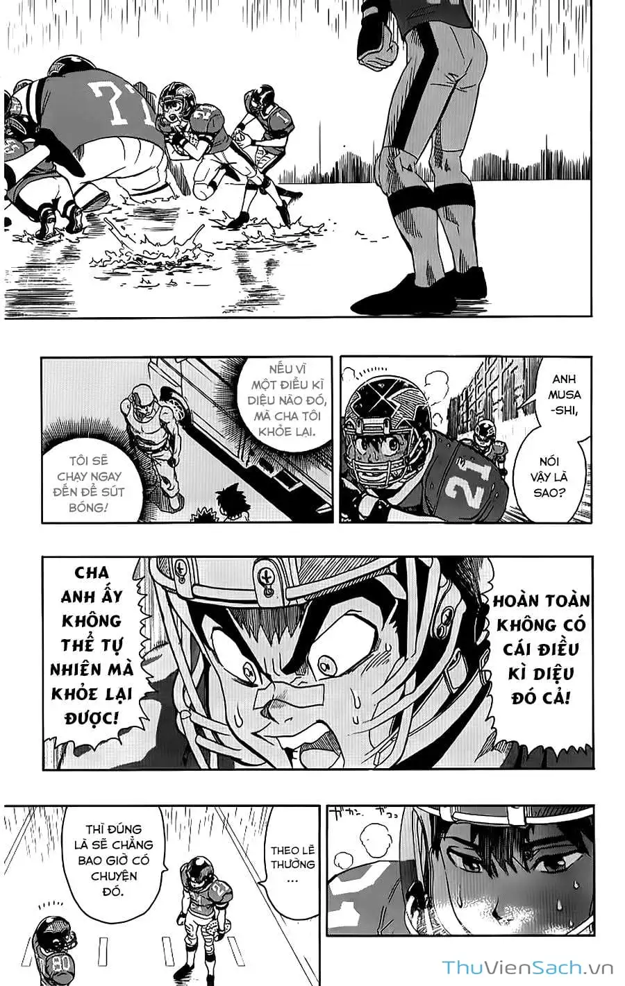 Truyện Tranh Lá Chắn Mắt - Eyeshield 21 trang 6