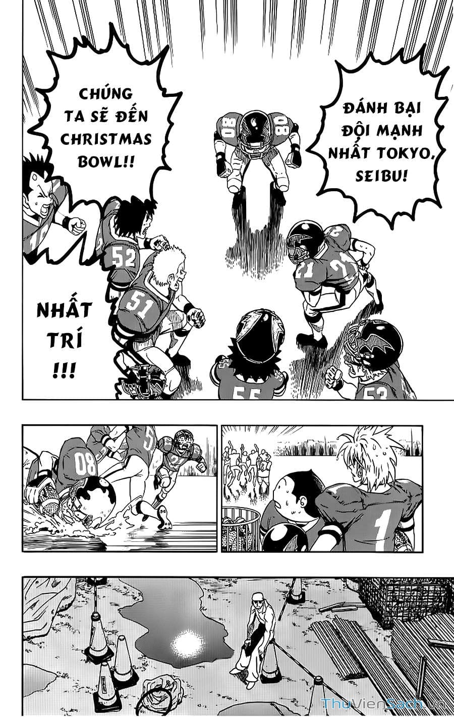 Truyện Tranh Lá Chắn Mắt - Eyeshield 21 trang 6