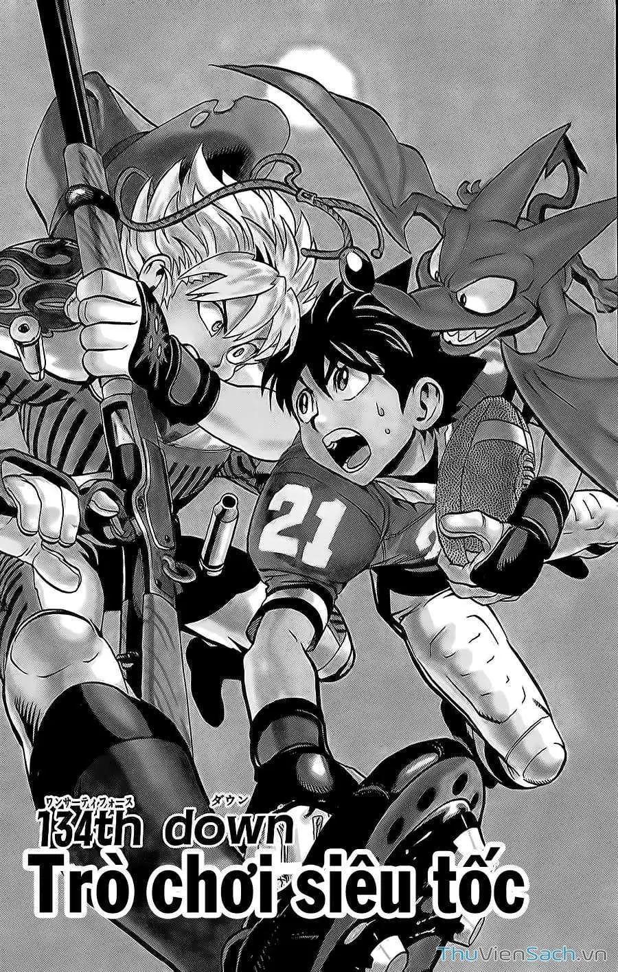 Truyện Tranh Lá Chắn Mắt - Eyeshield 21 trang 6