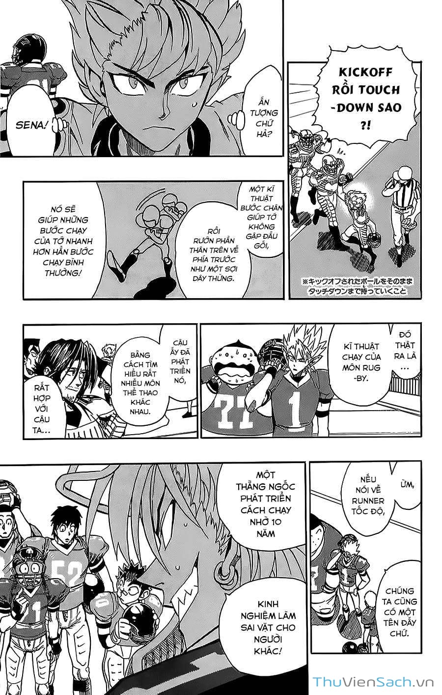 Truyện Tranh Lá Chắn Mắt - Eyeshield 21 trang 6