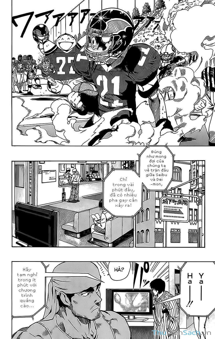 Truyện Tranh Lá Chắn Mắt - Eyeshield 21 trang 6