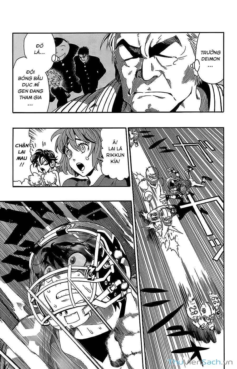 Truyện Tranh Lá Chắn Mắt - Eyeshield 21 trang 6