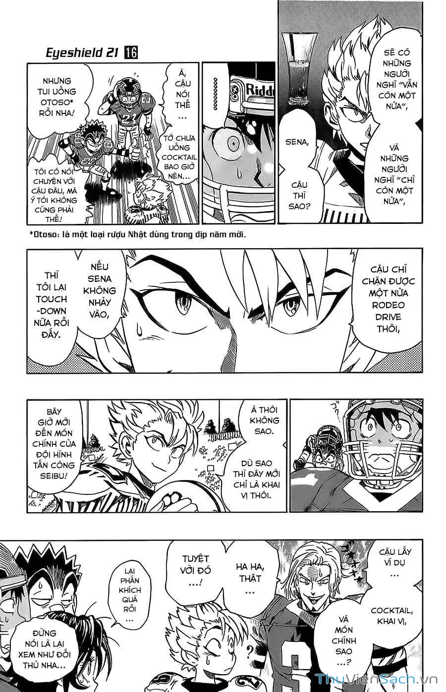 Truyện Tranh Lá Chắn Mắt - Eyeshield 21 trang 6