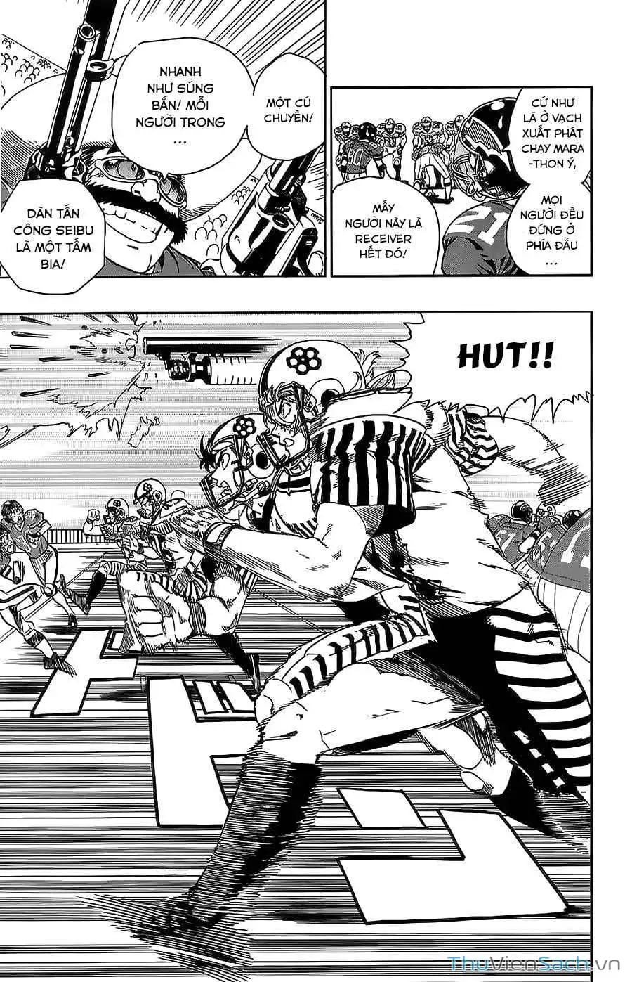 Truyện Tranh Lá Chắn Mắt - Eyeshield 21 trang 6