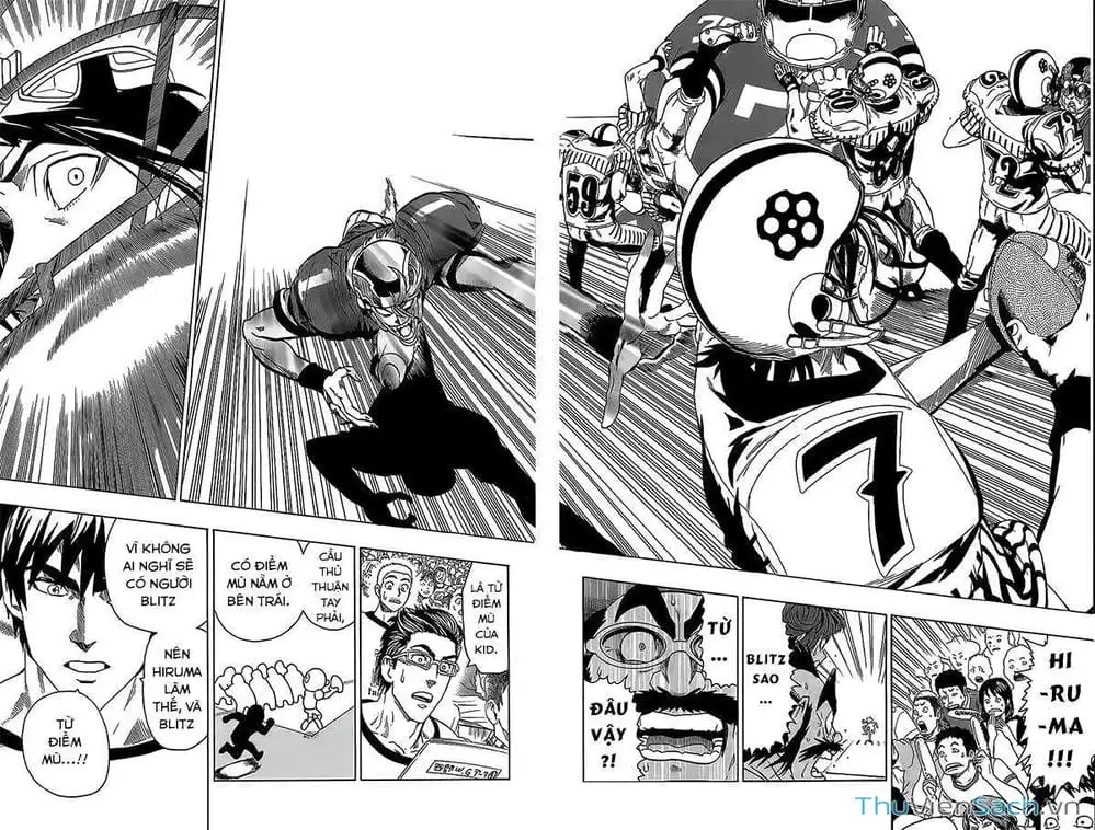Truyện Tranh Lá Chắn Mắt - Eyeshield 21 trang 6