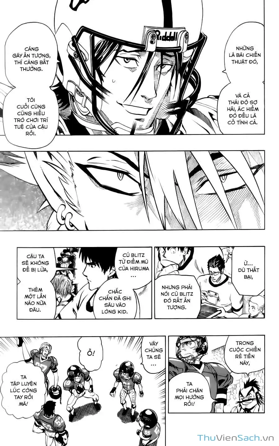 Truyện Tranh Lá Chắn Mắt - Eyeshield 21 trang 6