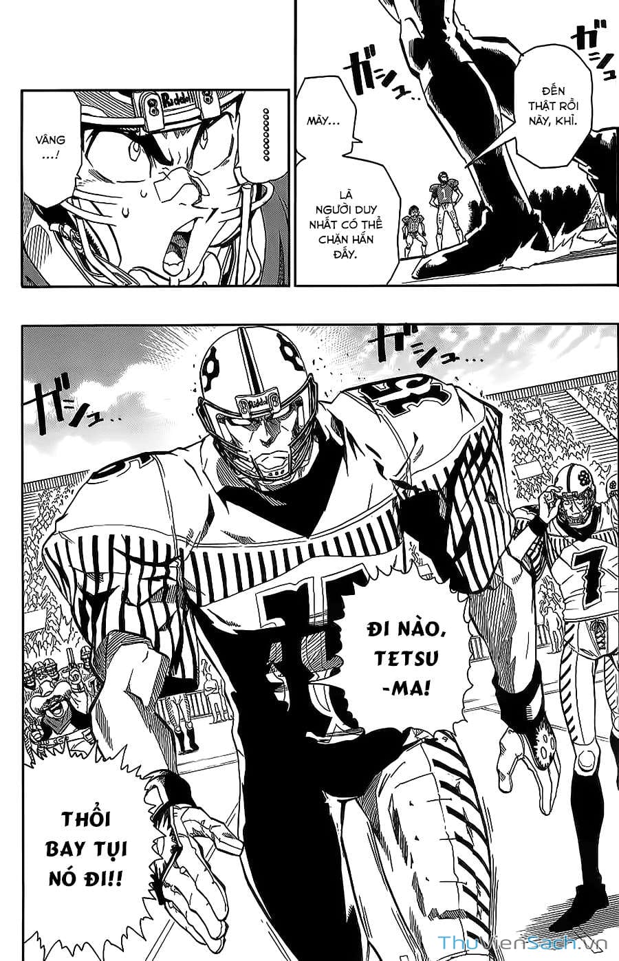 Truyện Tranh Lá Chắn Mắt - Eyeshield 21 trang 6