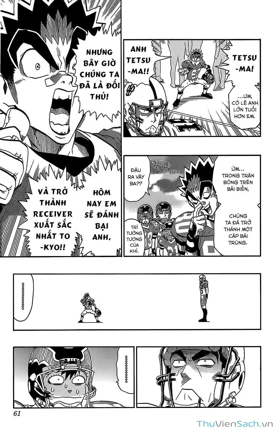 Truyện Tranh Lá Chắn Mắt - Eyeshield 21 trang 6