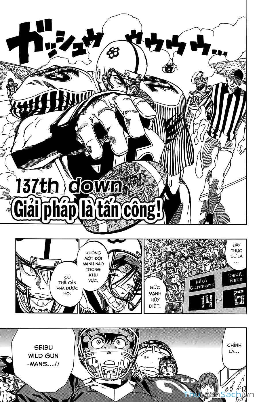 Truyện Tranh Lá Chắn Mắt - Eyeshield 21 trang 6