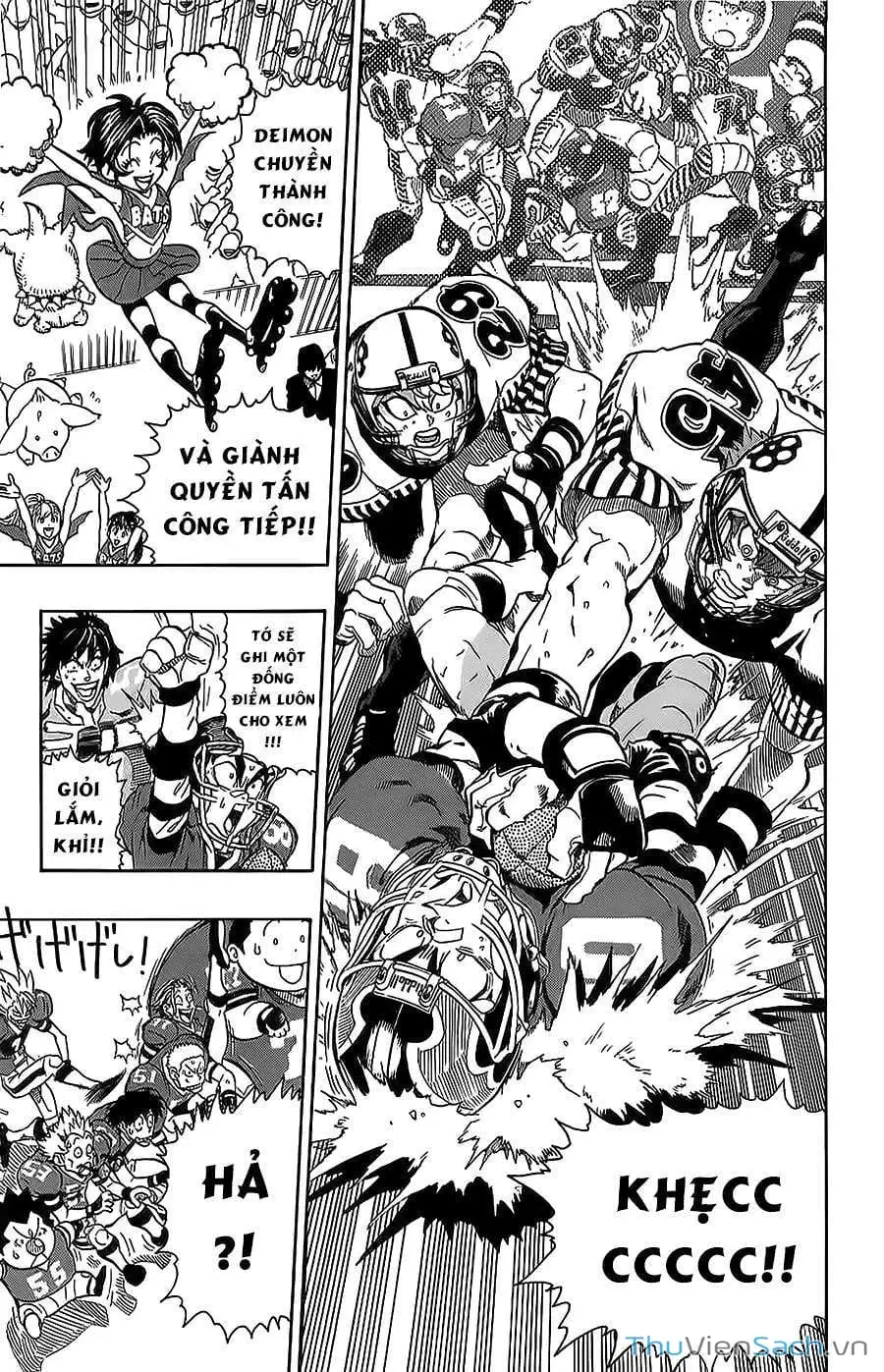 Truyện Tranh Lá Chắn Mắt - Eyeshield 21 trang 6