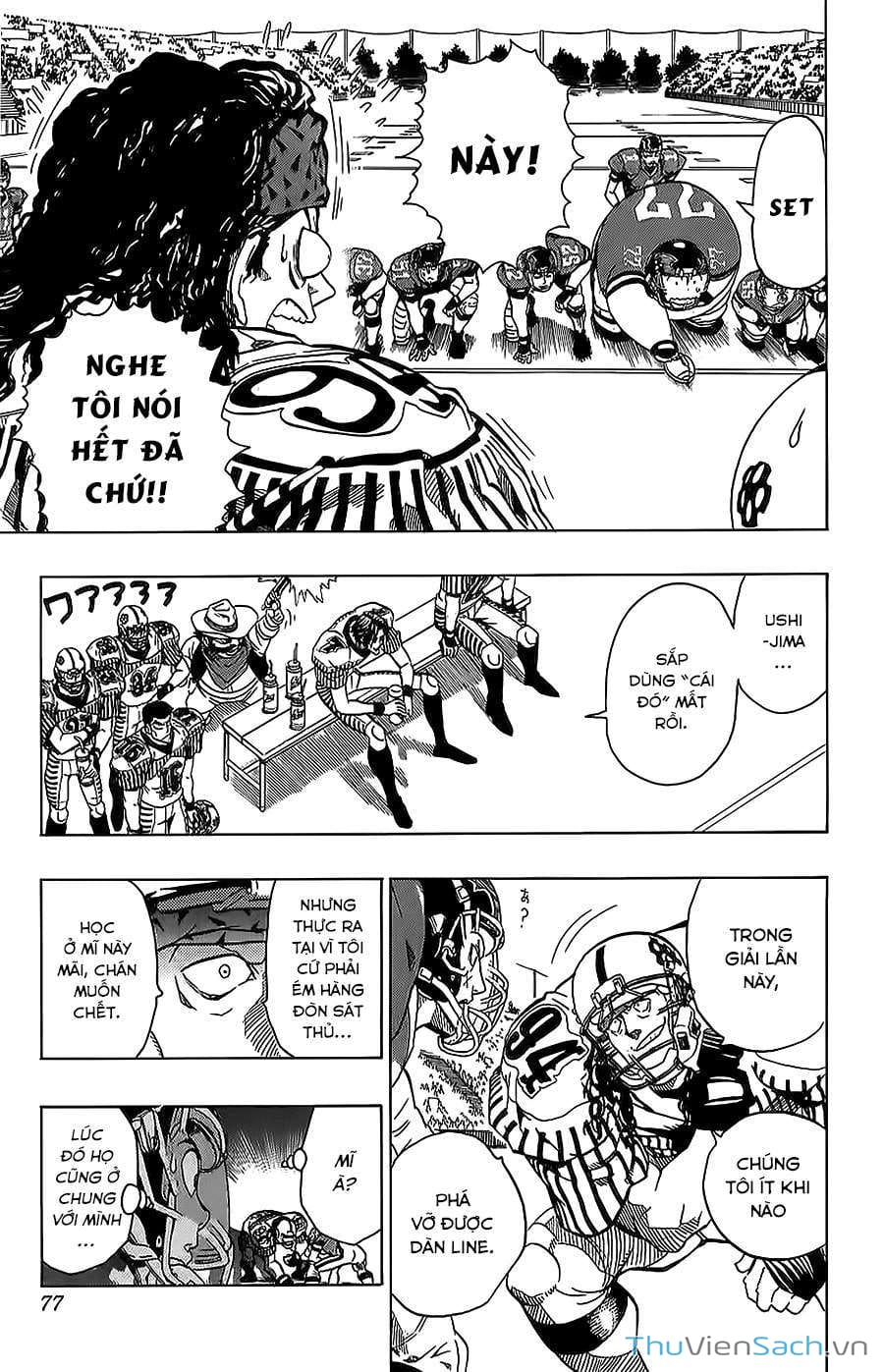 Truyện Tranh Lá Chắn Mắt - Eyeshield 21 trang 6