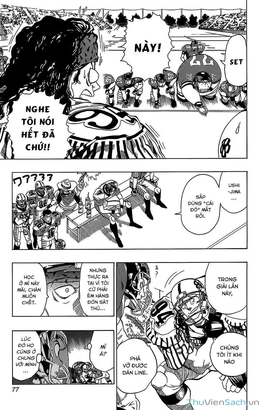 Truyện Tranh Lá Chắn Mắt - Eyeshield 21 trang 6