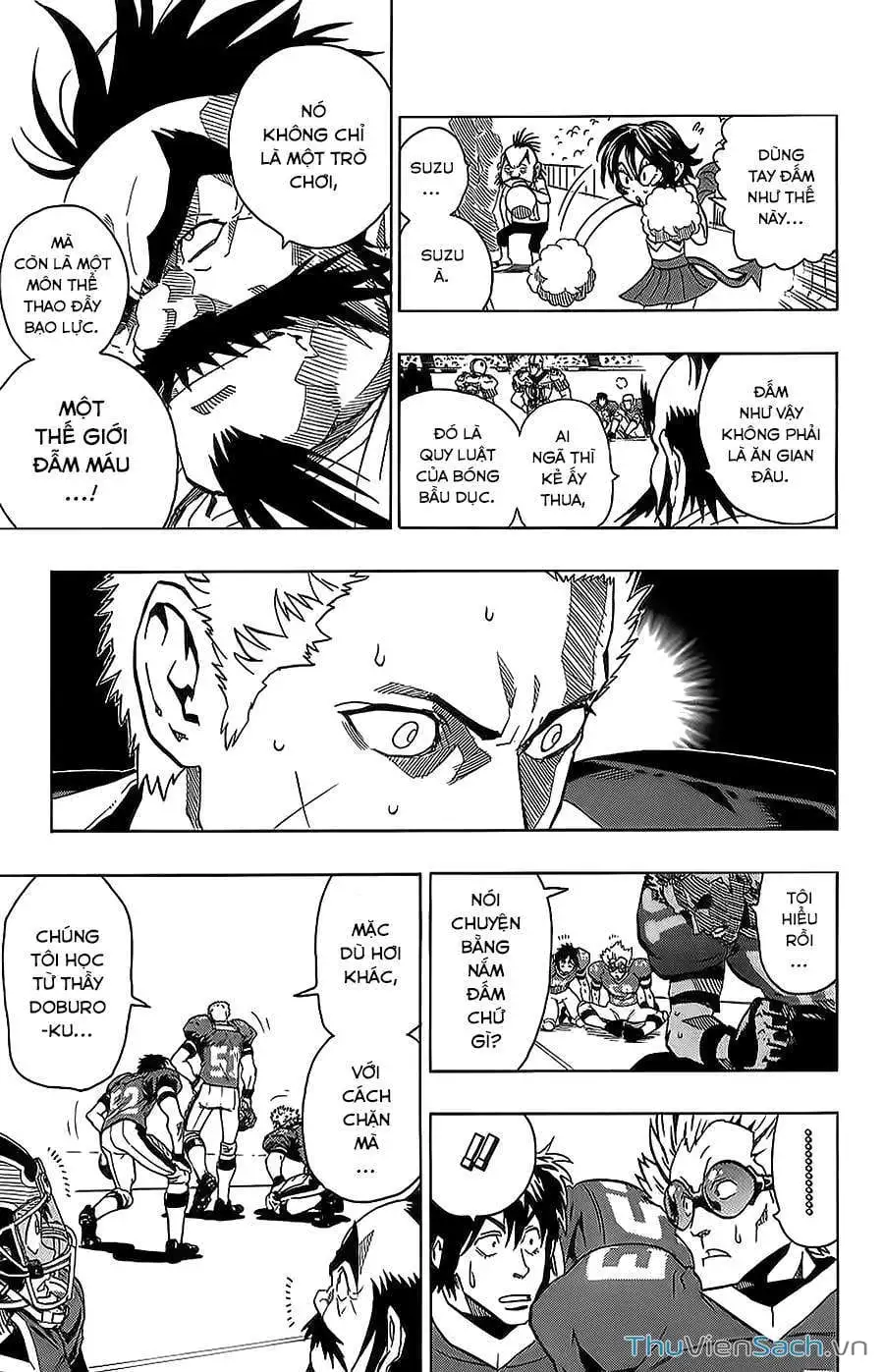 Truyện Tranh Lá Chắn Mắt - Eyeshield 21 trang 6