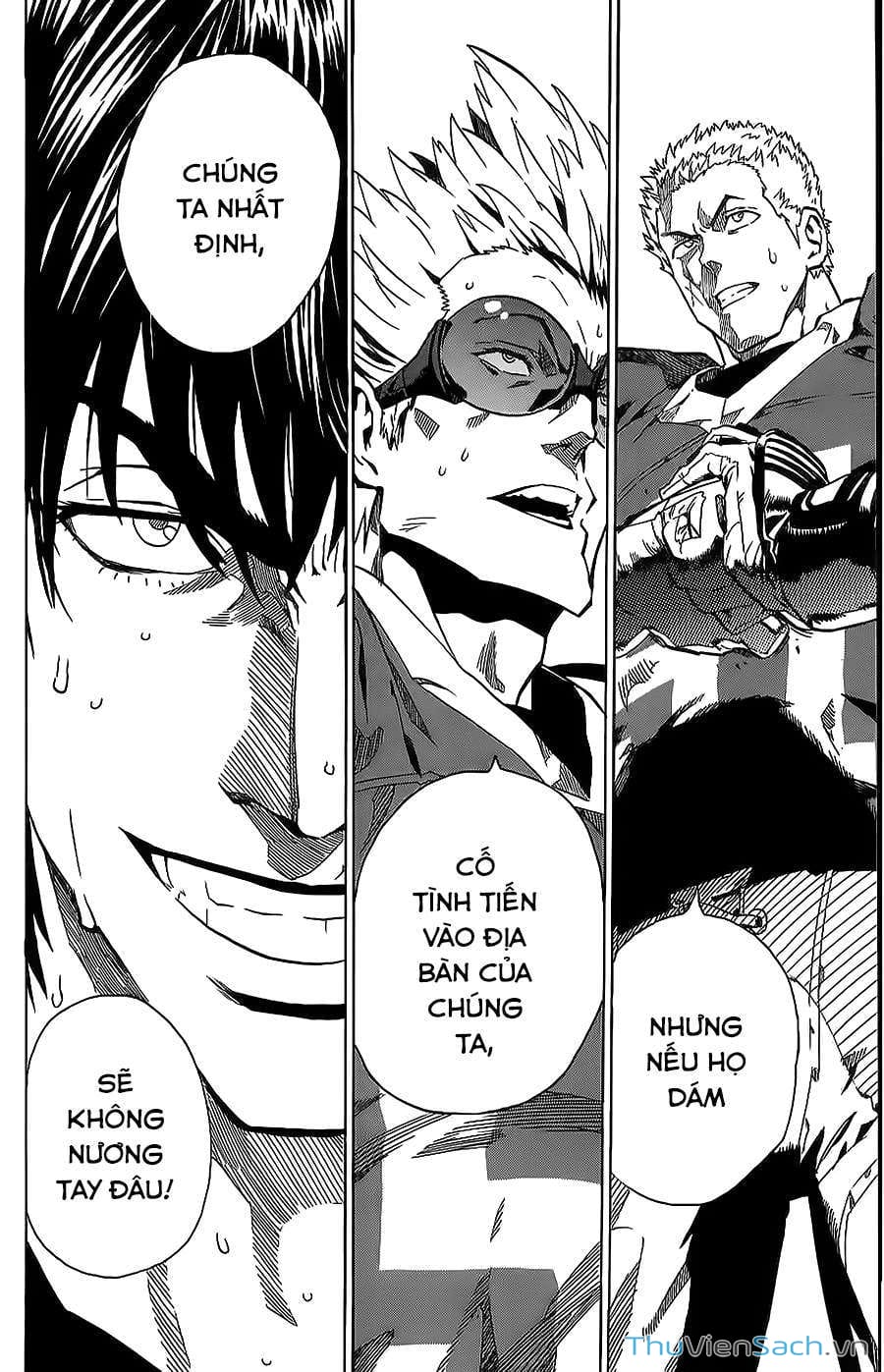 Truyện Tranh Lá Chắn Mắt - Eyeshield 21 trang 6