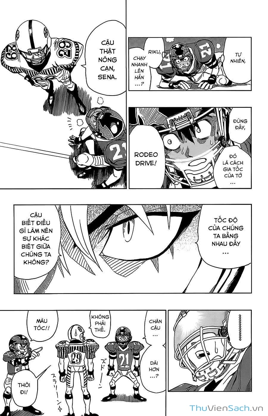 Truyện Tranh Lá Chắn Mắt - Eyeshield 21 trang 6