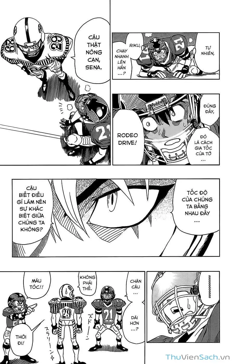 Truyện Tranh Lá Chắn Mắt - Eyeshield 21 trang 6