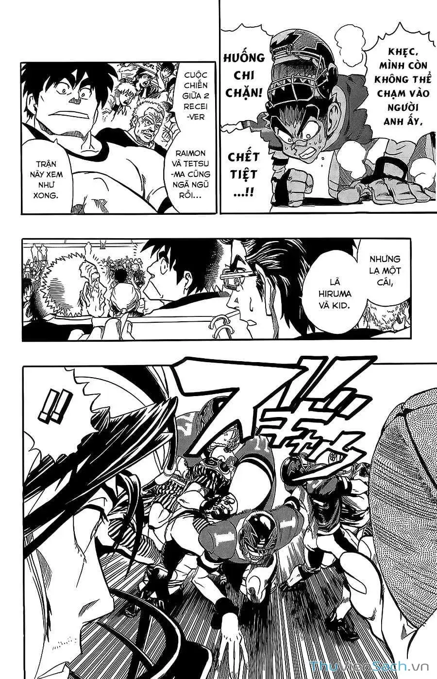 Truyện Tranh Lá Chắn Mắt - Eyeshield 21 trang 6