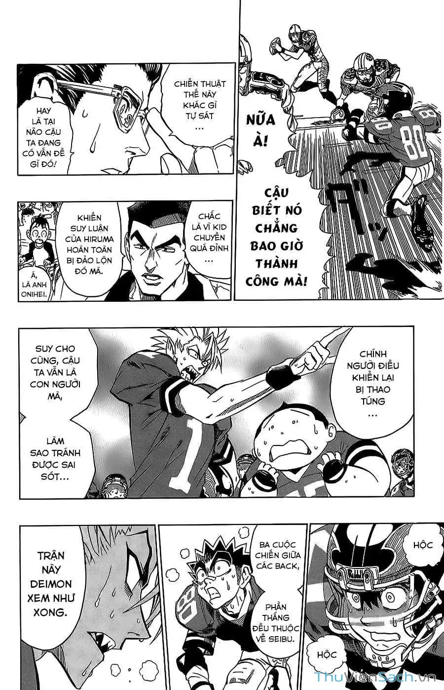 Truyện Tranh Lá Chắn Mắt - Eyeshield 21 trang 6