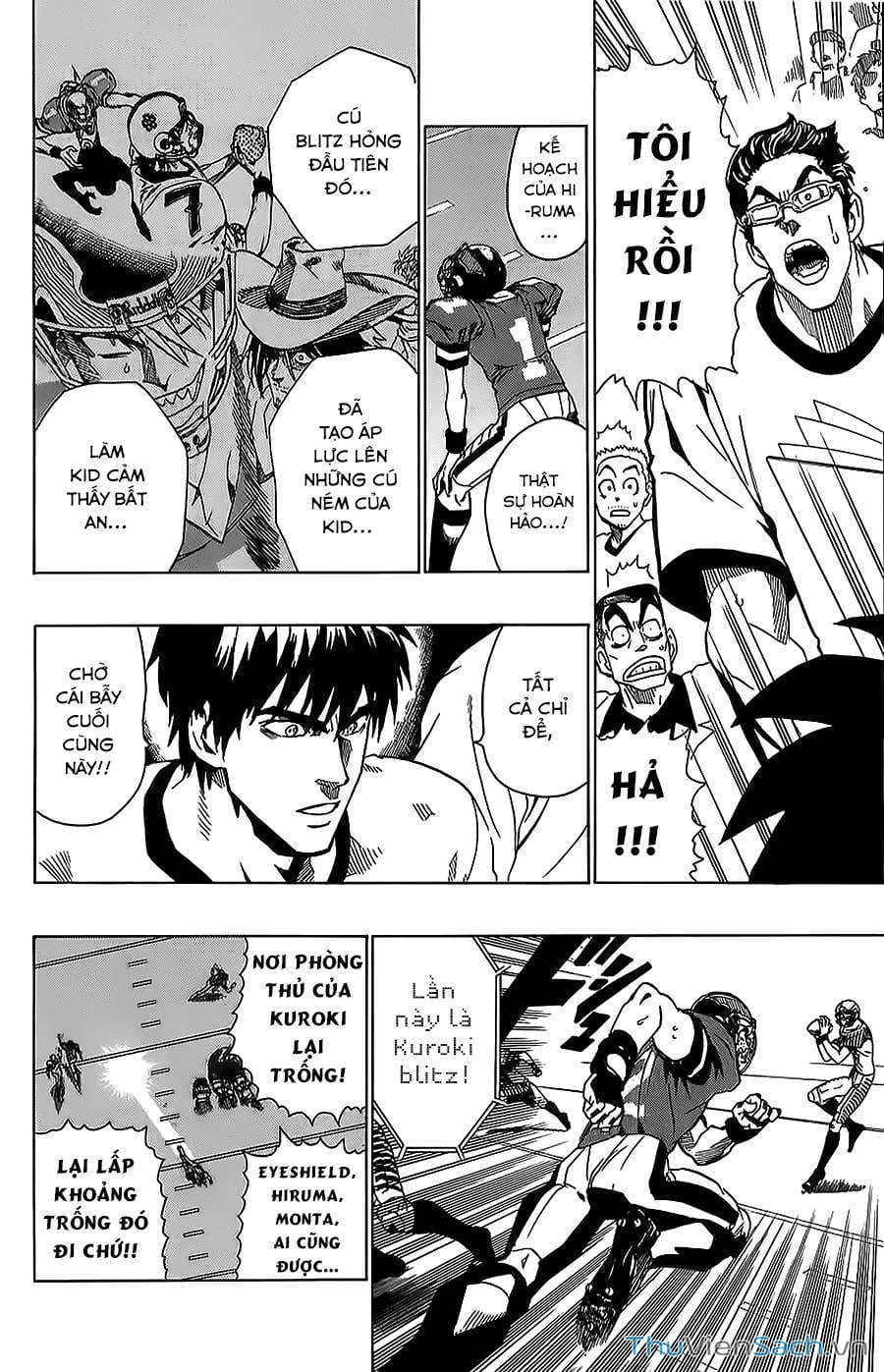 Truyện Tranh Lá Chắn Mắt - Eyeshield 21 trang 6