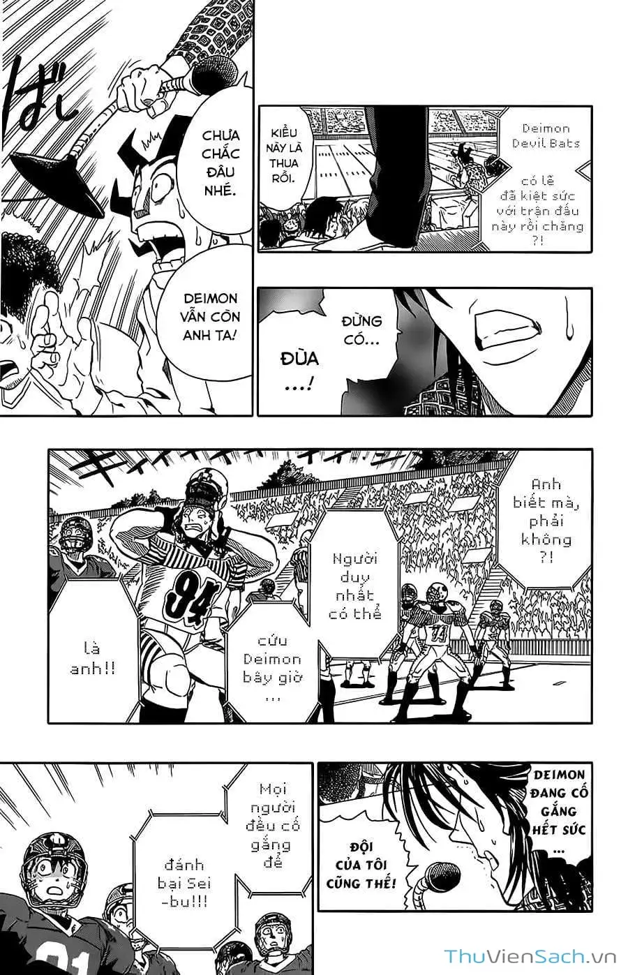 Truyện Tranh Lá Chắn Mắt - Eyeshield 21 trang 6