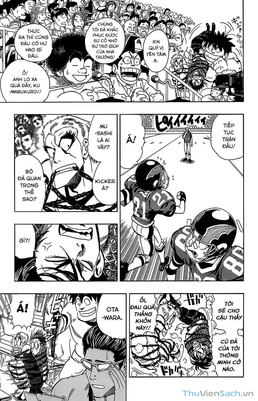 Truyện Tranh Lá Chắn Mắt - Eyeshield 21 trang 6