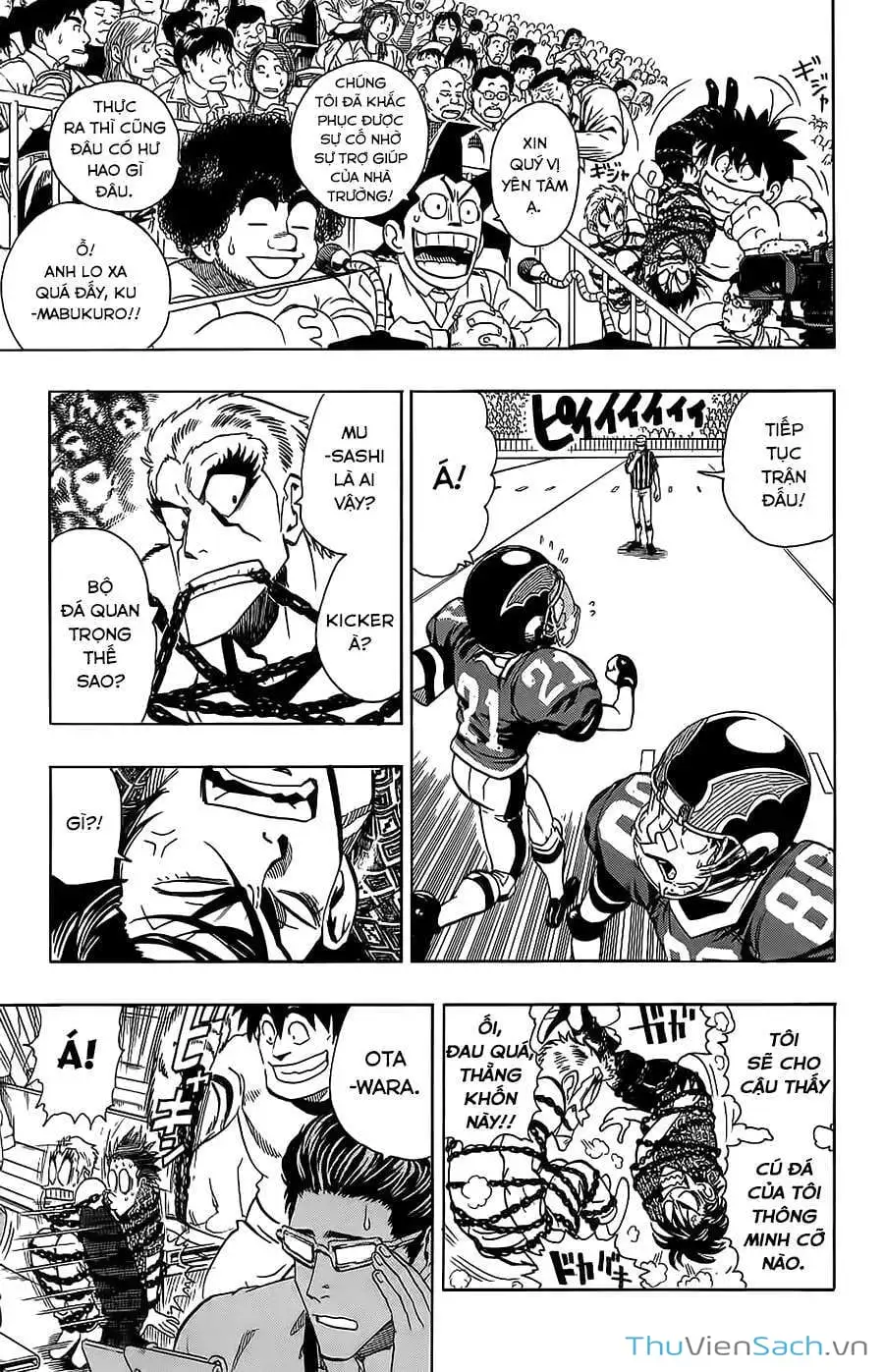 Truyện Tranh Lá Chắn Mắt - Eyeshield 21 trang 6