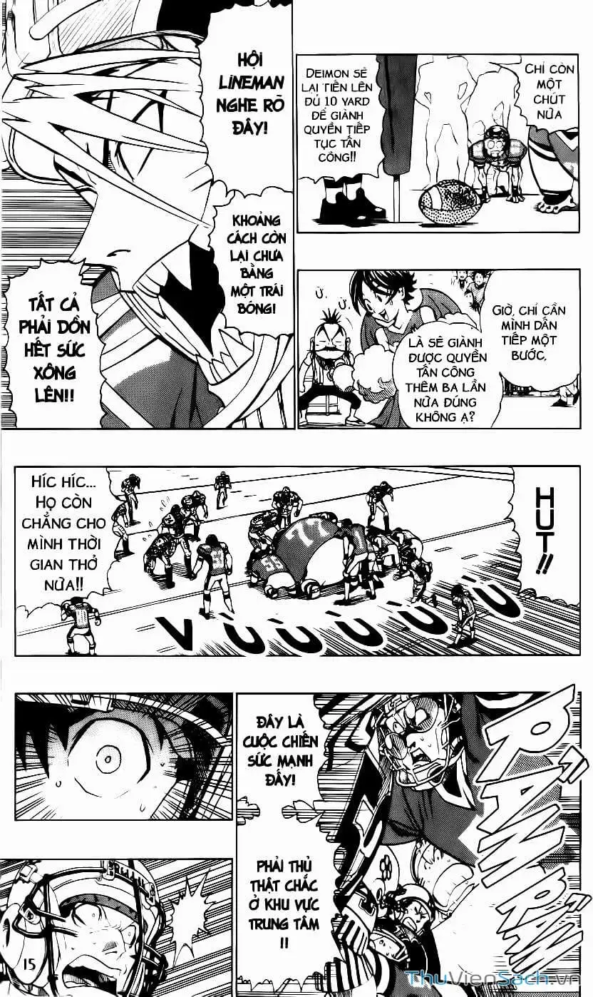 Truyện Tranh Lá Chắn Mắt - Eyeshield 21 trang 6