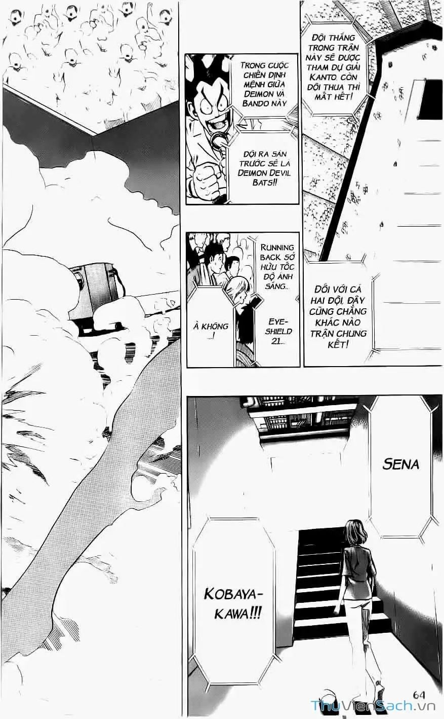 Truyện Tranh Lá Chắn Mắt - Eyeshield 21 trang 6