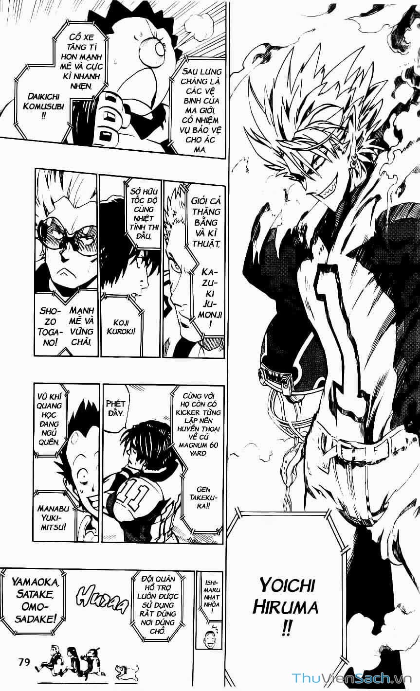 Truyện Tranh Lá Chắn Mắt - Eyeshield 21 trang 6