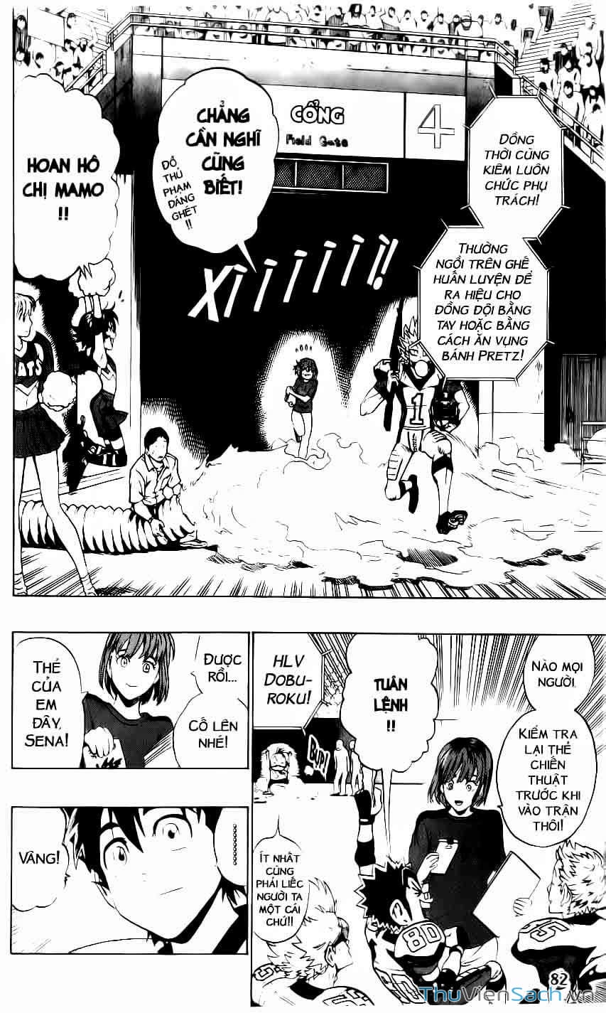 Truyện Tranh Lá Chắn Mắt - Eyeshield 21 trang 6