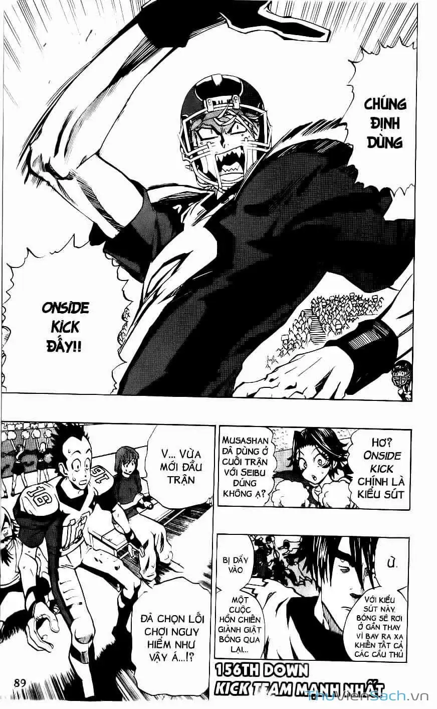 Truyện Tranh Lá Chắn Mắt - Eyeshield 21 trang 6