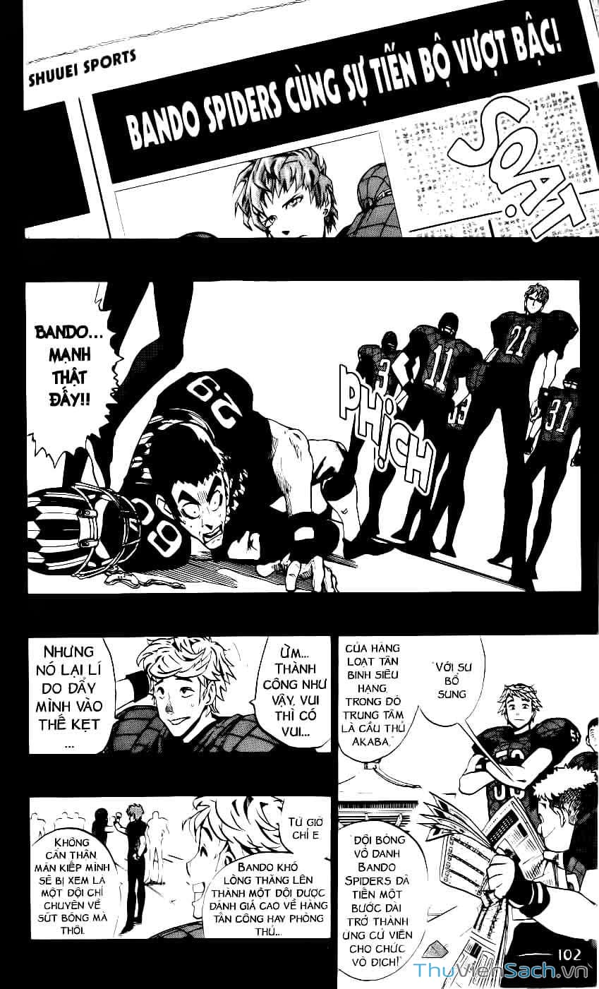 Truyện Tranh Lá Chắn Mắt - Eyeshield 21 trang 6
