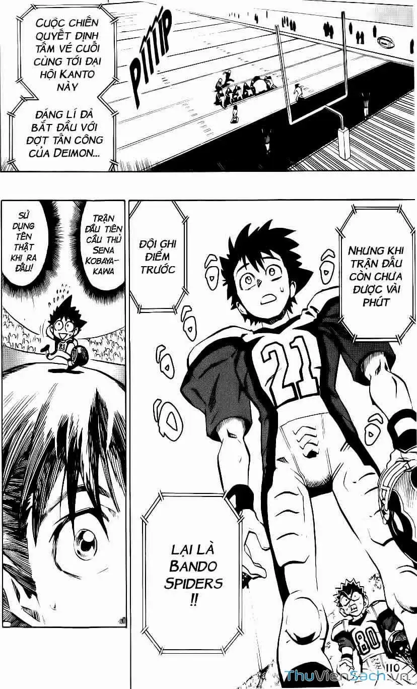 Truyện Tranh Lá Chắn Mắt - Eyeshield 21 trang 6
