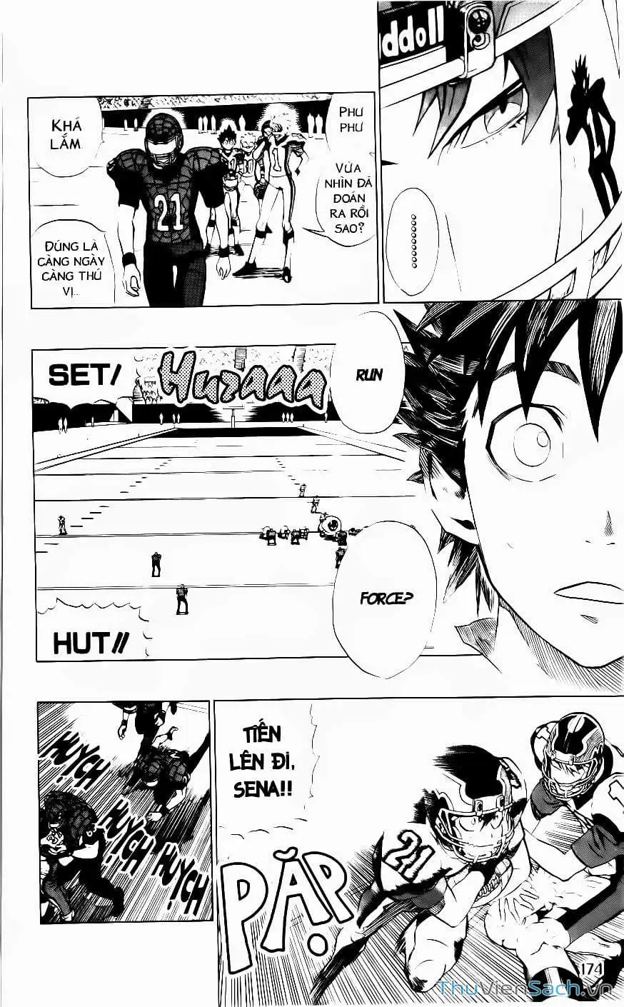 Truyện Tranh Lá Chắn Mắt - Eyeshield 21 trang 6