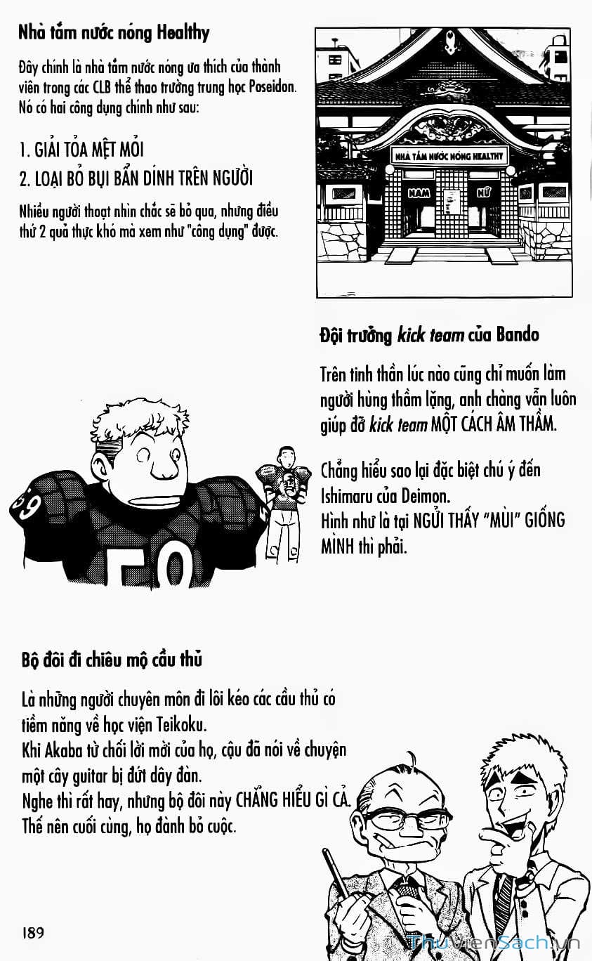 Truyện Tranh Lá Chắn Mắt - Eyeshield 21 trang 6