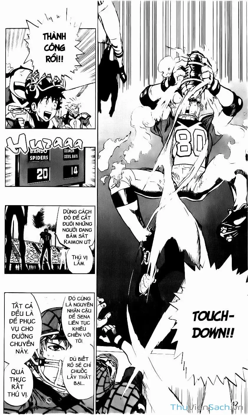Truyện Tranh Lá Chắn Mắt - Eyeshield 21 trang 6