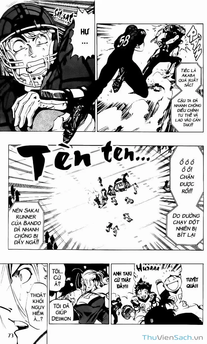 Truyện Tranh Lá Chắn Mắt - Eyeshield 21 trang 6
