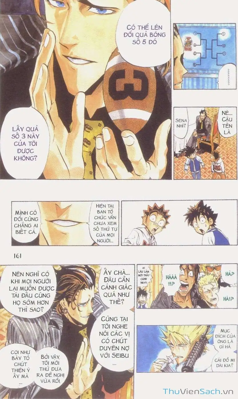 Truyện Tranh Lá Chắn Mắt - Eyeshield 21 trang 6