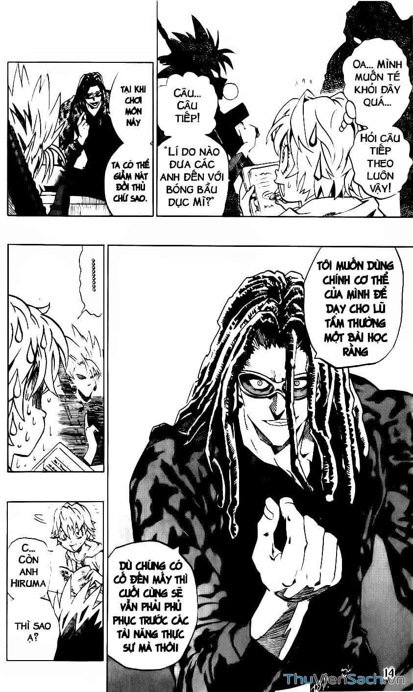 Truyện Tranh Lá Chắn Mắt - Eyeshield 21 trang 6