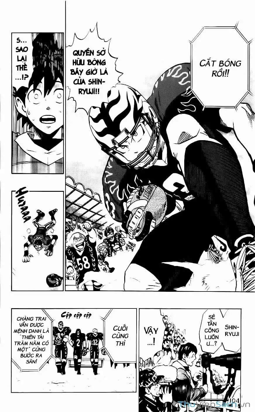 Truyện Tranh Lá Chắn Mắt - Eyeshield 21 trang 6