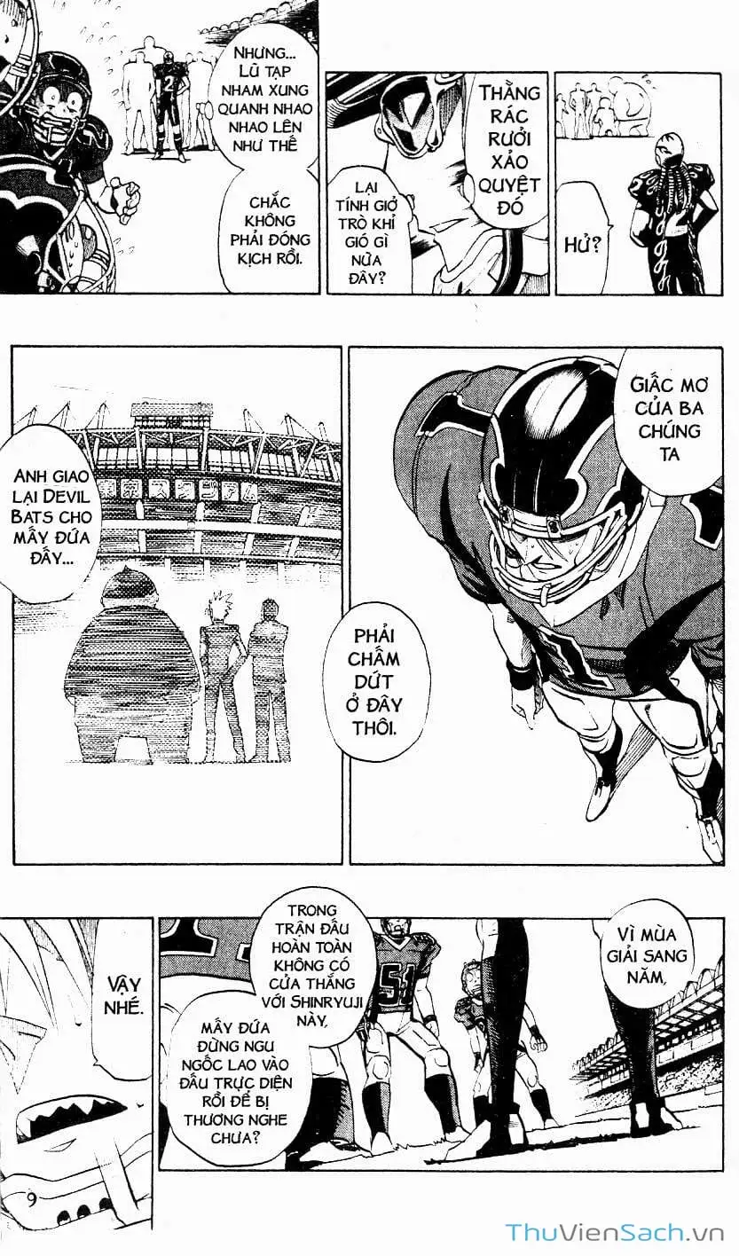Truyện Tranh Lá Chắn Mắt - Eyeshield 21 trang 6
