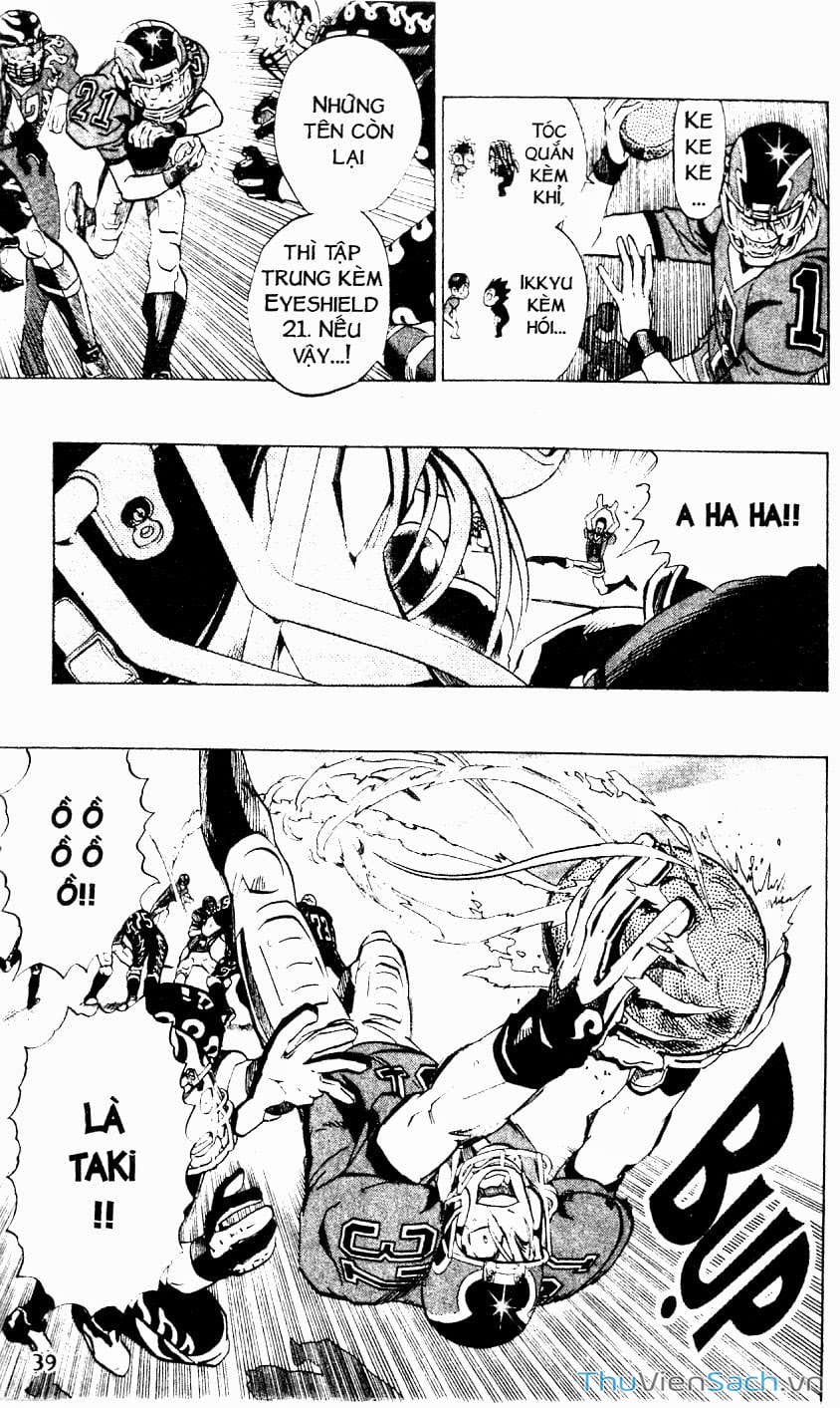Truyện Tranh Lá Chắn Mắt - Eyeshield 21 trang 6